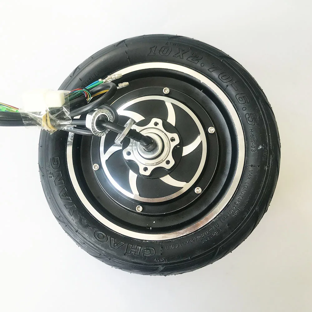 

10 Inch Electric Scooter Motor Brushless 36 48V 500W Ebike E Scooter Wheel Hub Motor 36 48 Volt 500 Watt 10 Inch Disc Brake