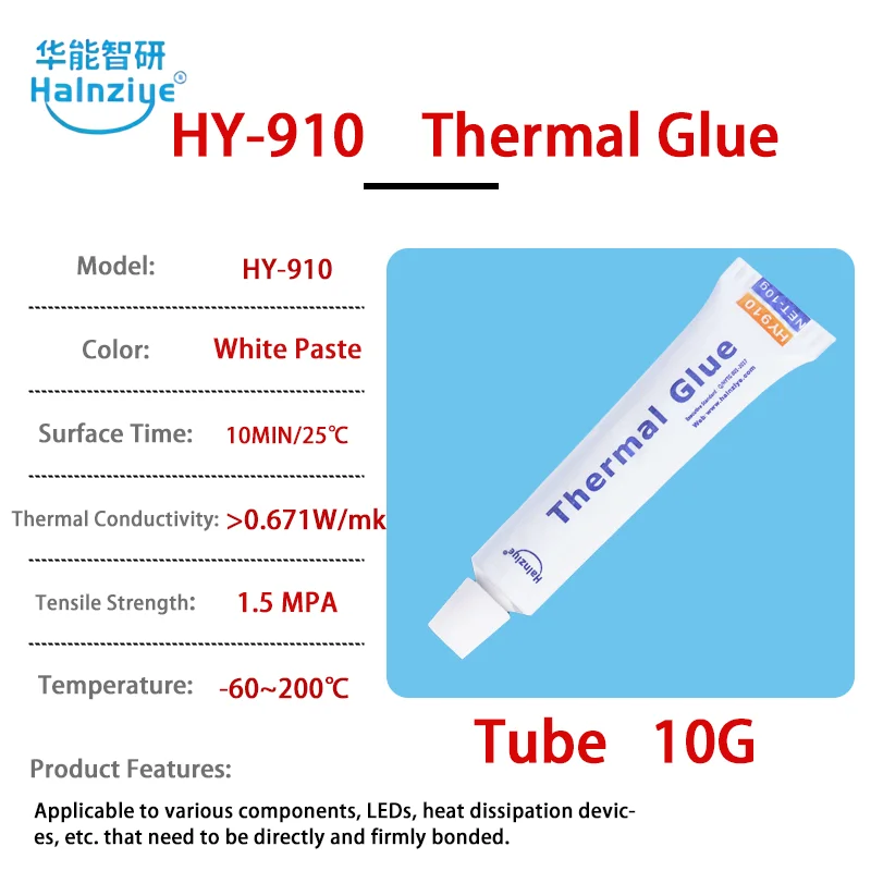 

Силиконовый герметик Halnziye HY910 10г