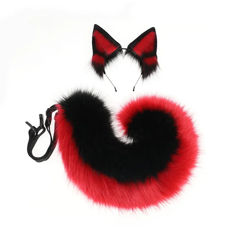 SN55Новые плюшевые уши немецкой овчарки аксессуары для косплея обруч волос ручной