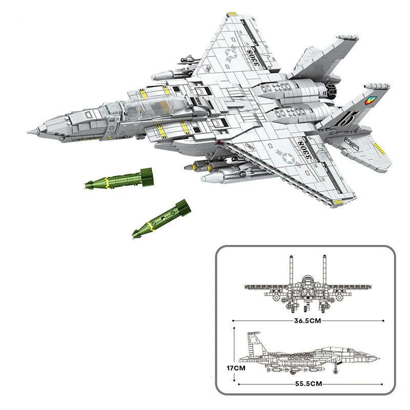 2216 шт. Детский конструктор MOC F15E