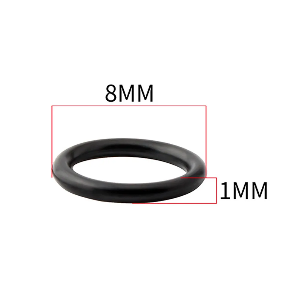 

Gasket Bike O-Ring Replacement Rubber 8/9mm Accessories Black Caliper Disc Brake Five-wire Body Hose Hydraulic Parts Useful