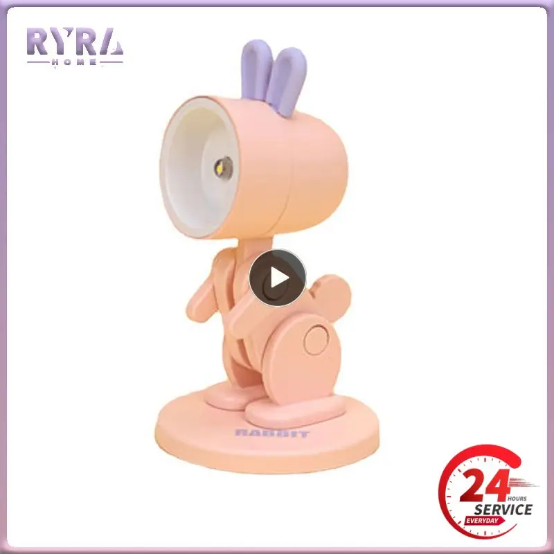 

1~10PCS Night Light Mini Cute Pet Light Ins Student Gift Cartoon Pet Folding Table Lamp Kids Room Bedside Bedroom Living Room