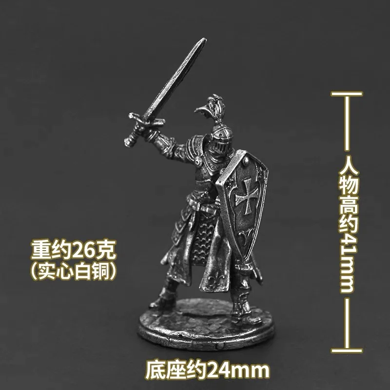 

Металлическая статуэтка самурая в стиле Артура