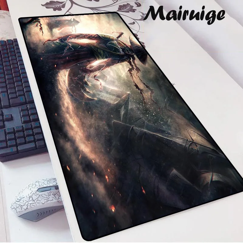 Mairuige Japanese Ninja Mouse Pad PC Laptop Manga Large XXL Desk Mat Gamer Computer Keyboard Mousepad Gaming Accessories Carpet