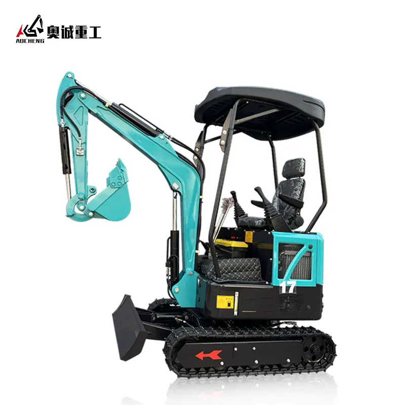 

Factory Supply Mini Crawler Digger 1.7 Ton Excavator New