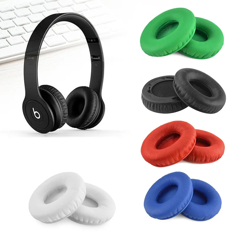 1 пара Детские амбушюры губка запасные чашки для Monster Beats от Dr Dre Solo и |