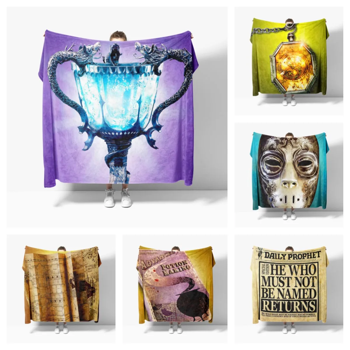 

Magician Soft Flannel Blanket Breathable Thermal Bedding and Travel Blanket Sofa Blanket Bed Blanket Customizable