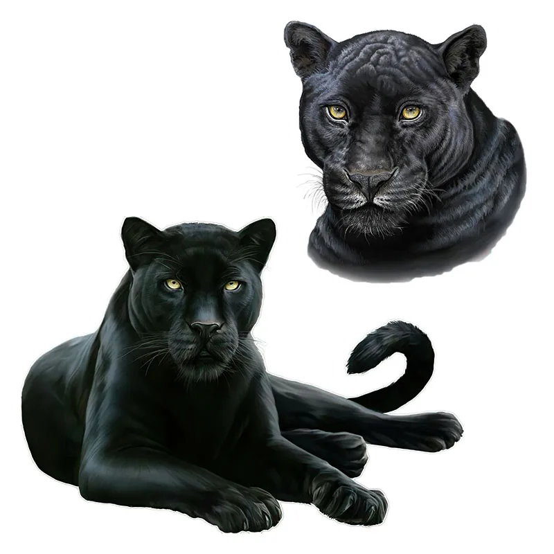 

Super cool black panther animal stickers personality car decoration stickers car stickers