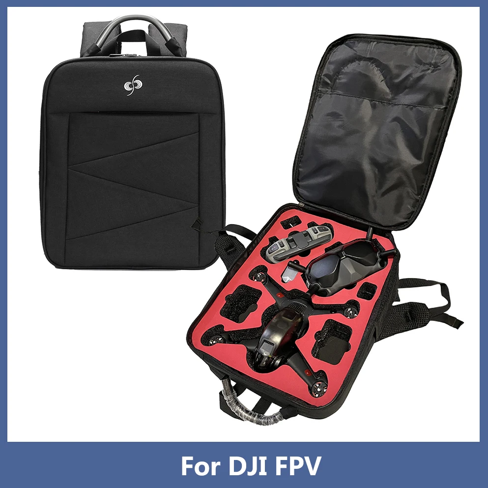 

Shoulder Bag For DJI FPV Backpack Carrying Case Outdoor Travel Bag for DJI FPV Combo Drone Goggles Tool Accessories Storage Bag