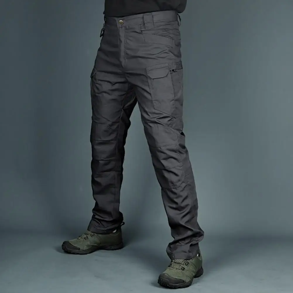 

Chic Soft Breathable Work Trousers Men Outdoor Pants Thin Training
