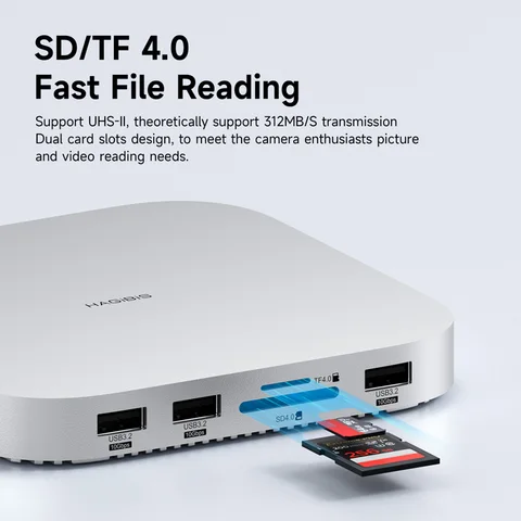 Hagibis USB C концентратор для Mac mini M4/M4 Pro