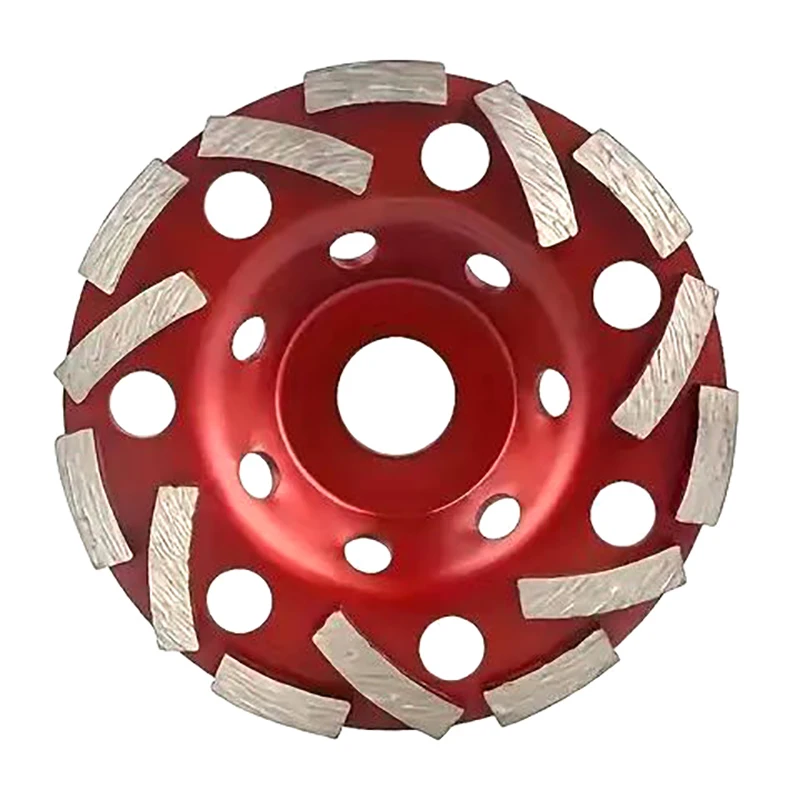 1pc Diamond Grinding Wheel 4.5inch 5inch Granite Marble Grinder Plate Concrete Polishing Disc Cup Bore22.23mm
