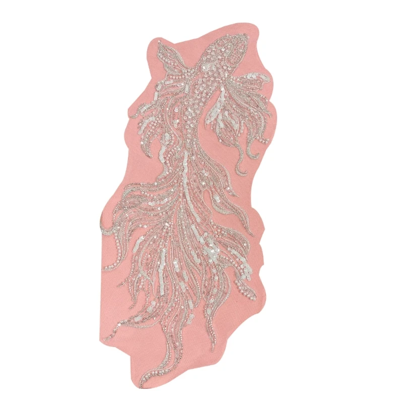 

Delicate for Wedding Dresses DIY Decoration Embroidery Appliques Dropship