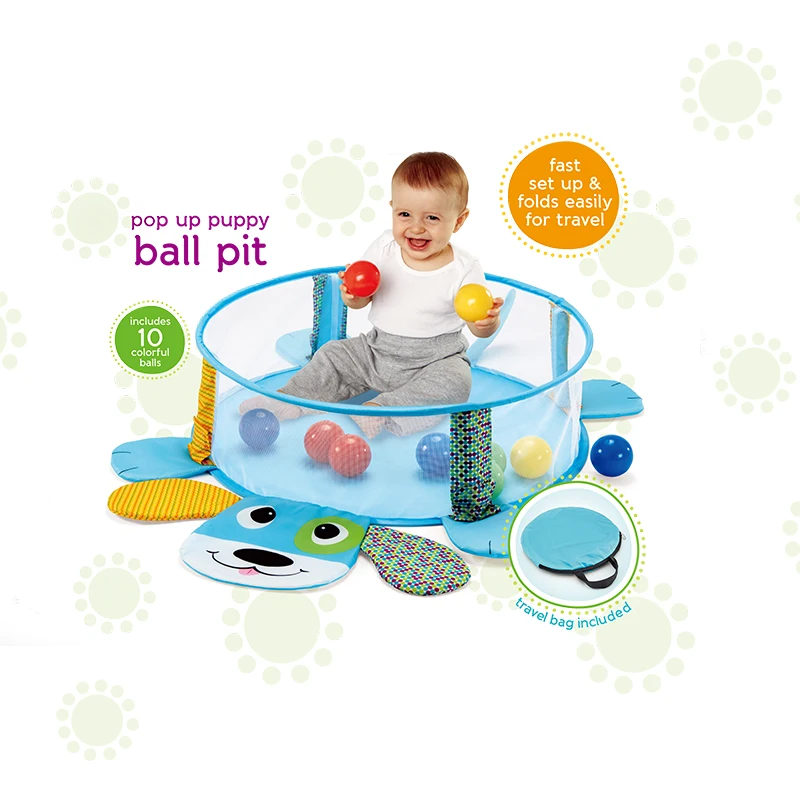 Новый милый складной Океанский бассейн для шаров детская игровая Палатка Домик