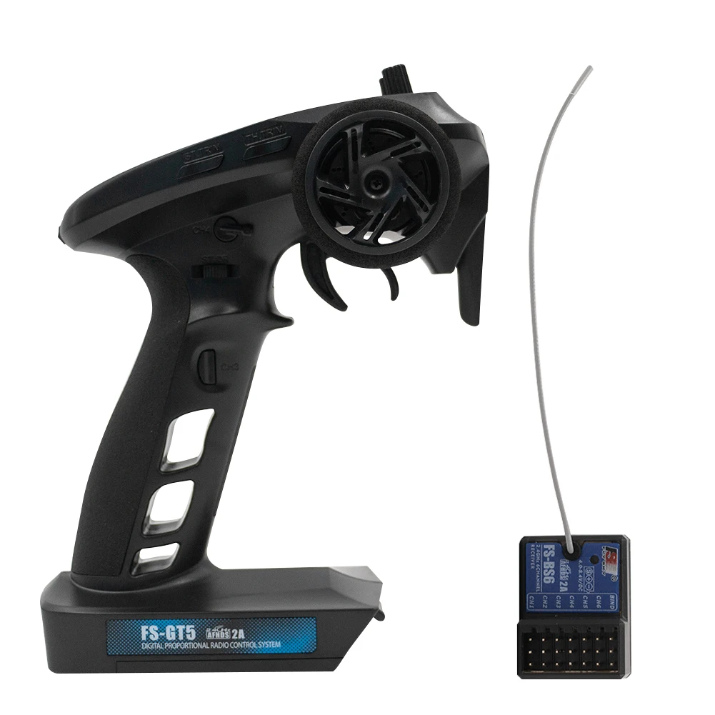 

FlySky 2.4GHz 6CH Transmitter Controller Remote Control with Receiver Kits for RC Model Car Crawler Boat Vehicle Parts