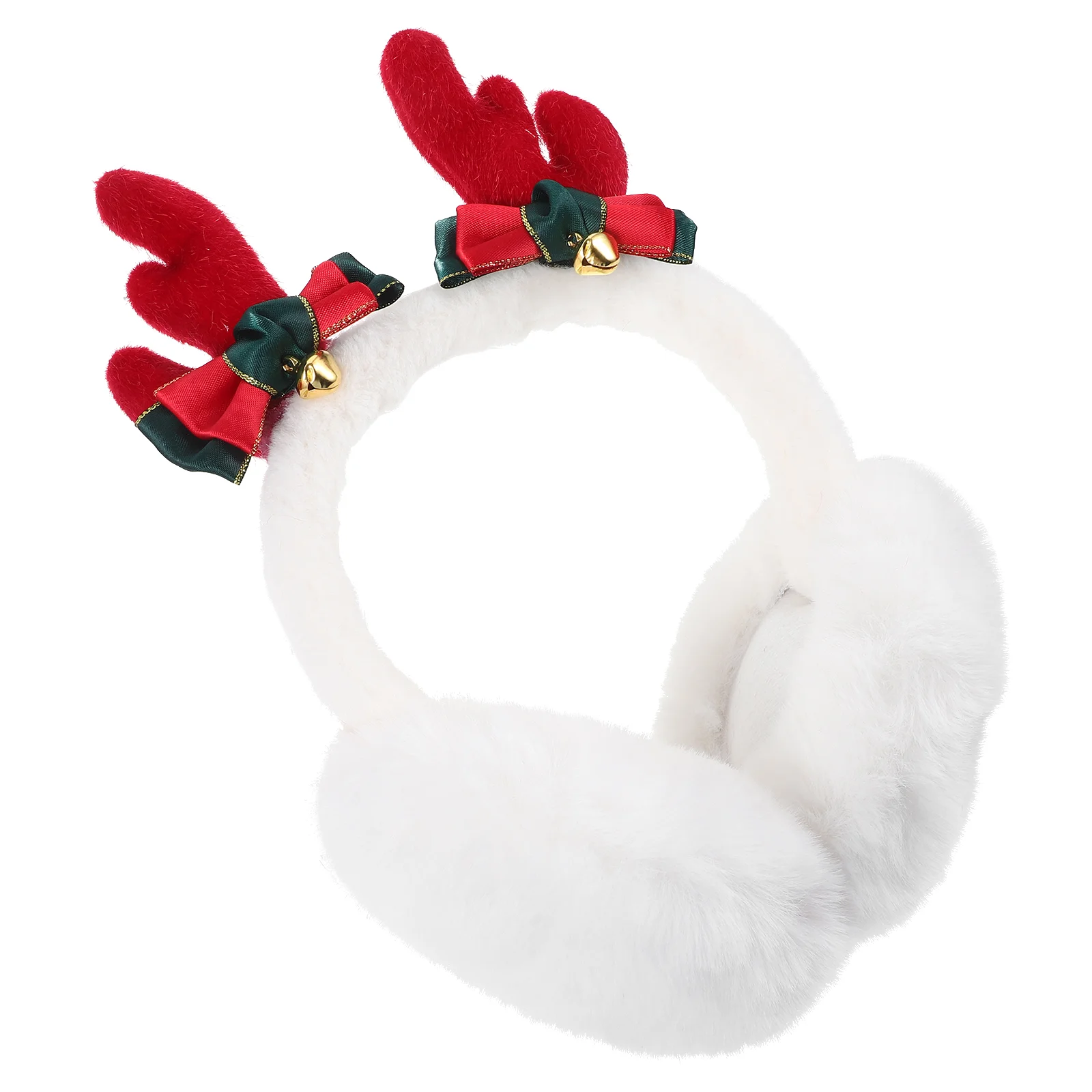 

Kids Christmas Earmuffs Antler Earmuff Reindeer Headband Ear Covers Winter Ear Warmers