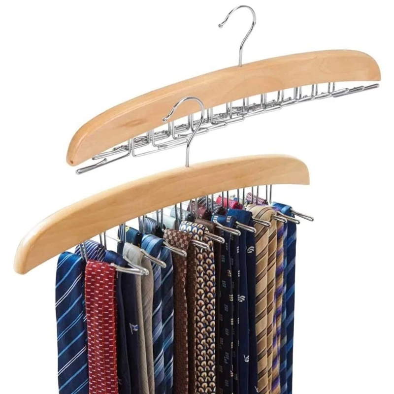 

Вешалка для галстука H55A, вешалка для шарфов, органайзеры, вешалка для хранения в шкафу, 24 крючка