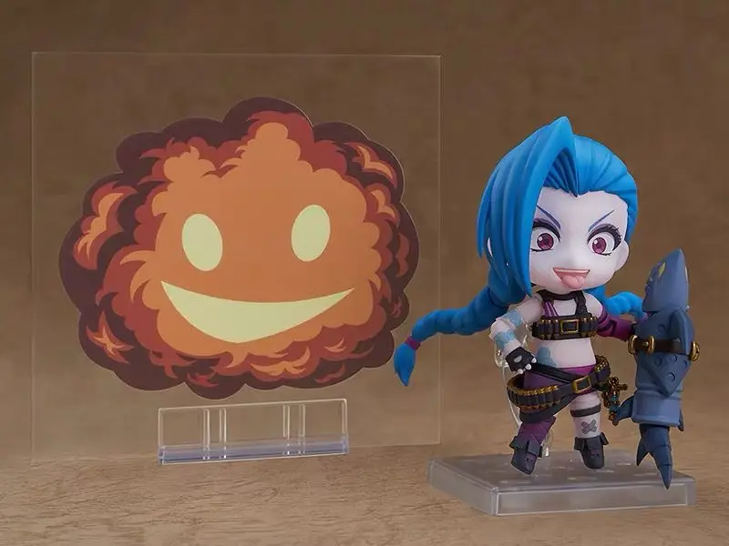 100% оригинальная аниме пятна периферическая игра Jinx коллекция куклы из ПВХ