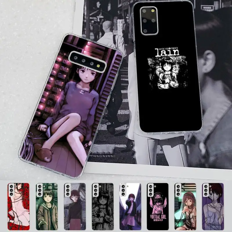 

Serial Experiments Lain Phone Case for Samsung S21 A10 for Redmi Note 7 9 for Huawei P30Pro Honor 8X 10i cover