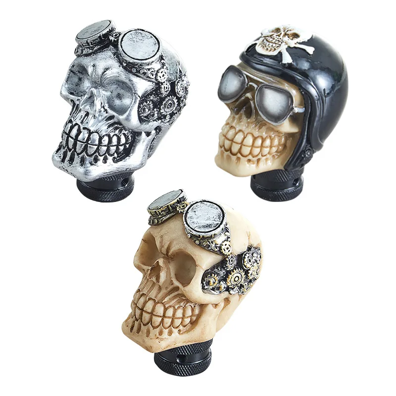 

Universal Car Manual Gear Shift Knob Shifter Lever Personalized Modification Skull Sport Gear Stick Shift Knob