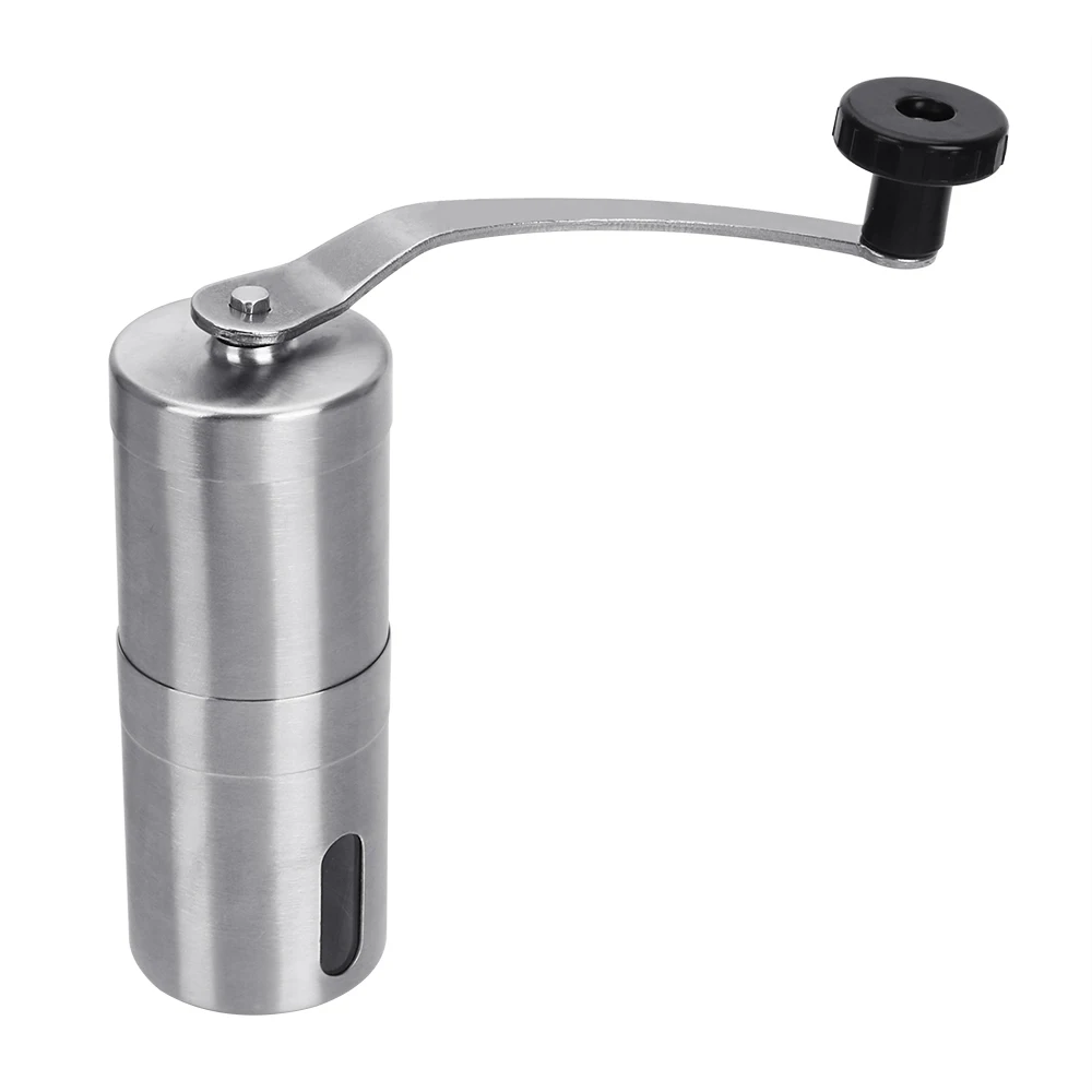 Кофемолка из нержавеющей стали миниатюрный портативный измельчитель зерен