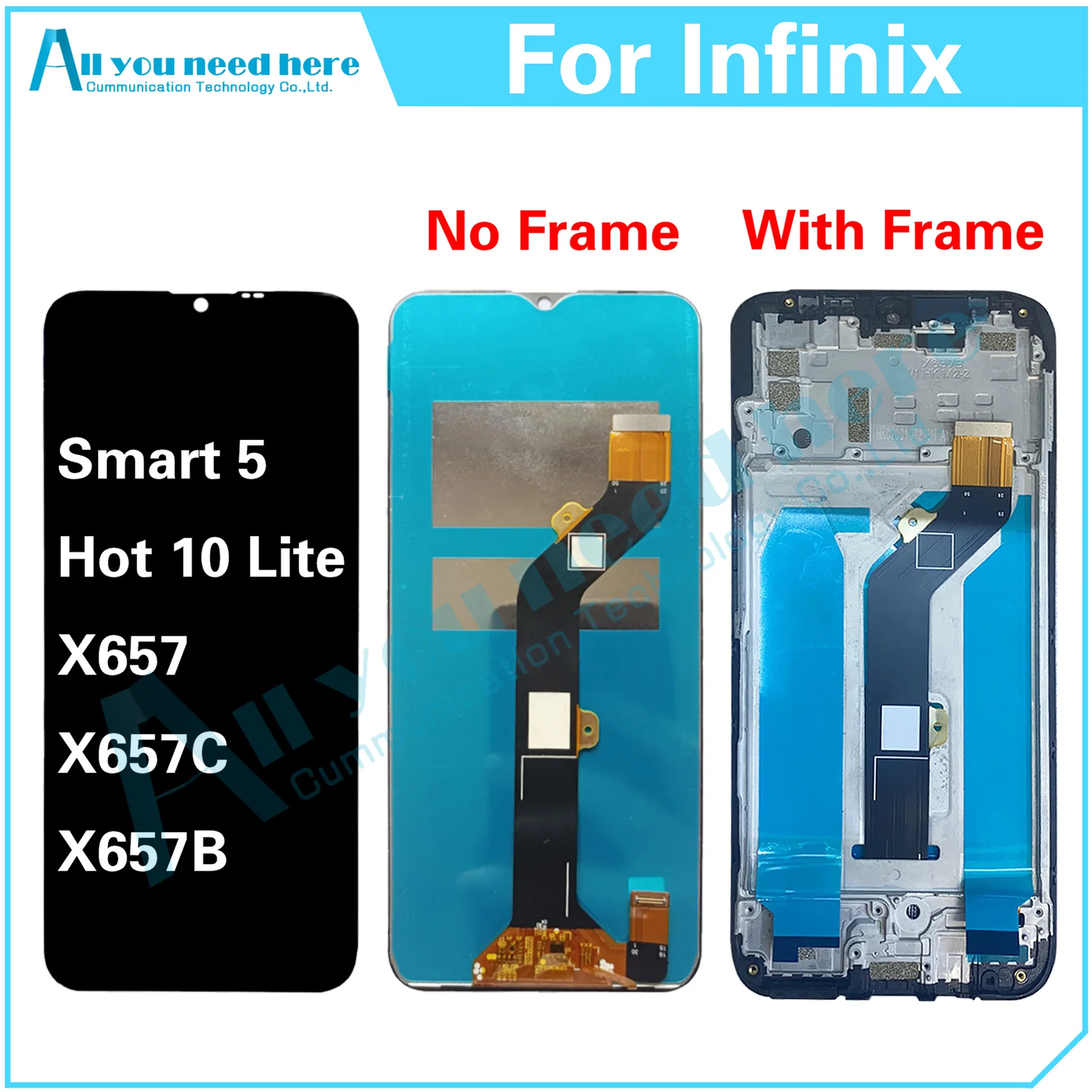 100% тест AAA для Infinix Smart 5 / Hot 10 Lite X657 X657C X657B ЖК-дисплей