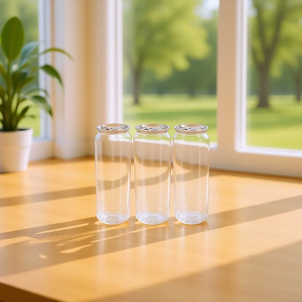 5 шт. прозрачных банок для напитков, пустые бутылки для сока, бутылки для воды, стаканы для соков, молока, чая, кофе, газировки, для офиса и школы. (art.: 3920dcb092fcf) - 3920dcb092fcf