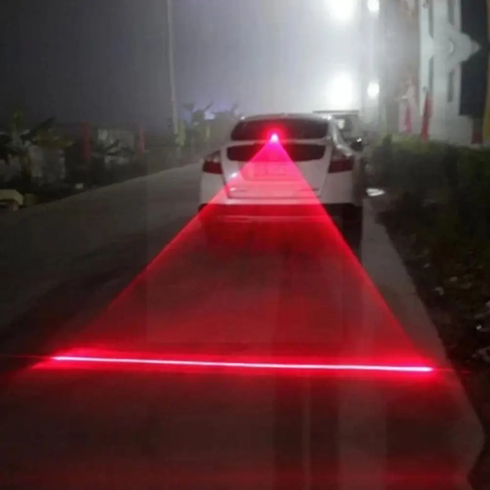 

Car Auto LED Fog Light Motorcycle Tail Lamp Vehicle Anti-Collision Warning Fog Car Brake Taillight Braking Light Lamps W6X5