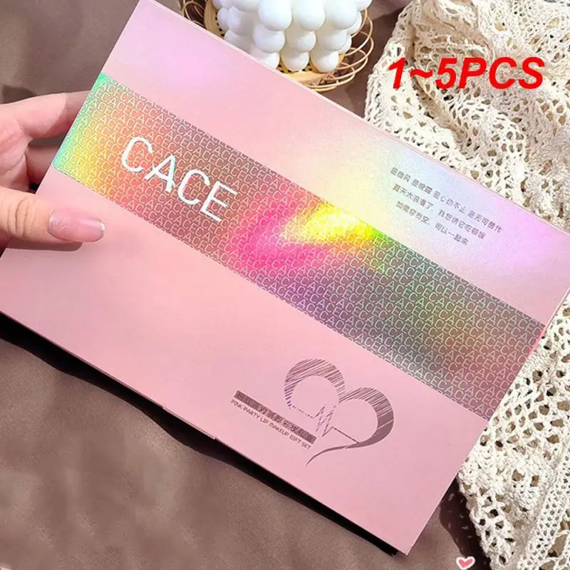 

1~5PCS Matte Lip Gloss Net Content 123g Easy To Carry Waterproof Matte Texture Do Not Take Off Makeup Lasting Lip Gloss