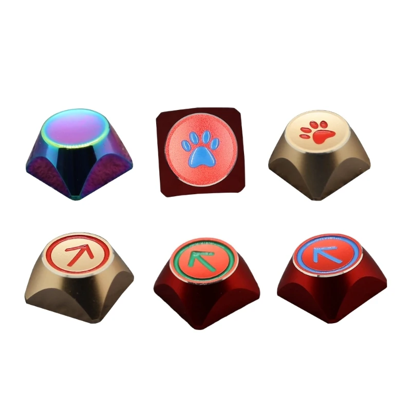 

Механические клавиатуры Keycap, пользовательские клавиатуры из алюминиевого сплава, 3D клавиши, стрелки