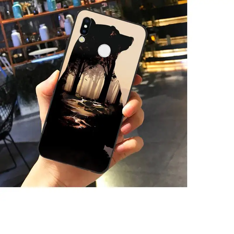 

Animal Avatar Lion Wolf Phone Case For Xiaomi Mi 11 10 A2 A2lite A1 9 9SE 8Lite 8explorer F1 Poco M3 X3 Pro Fundas Cove