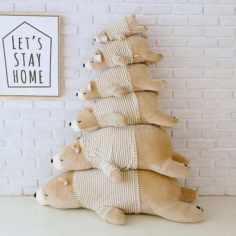 Полярный медведь кукла плюшевая игрушка большая диванная подушка украшение для