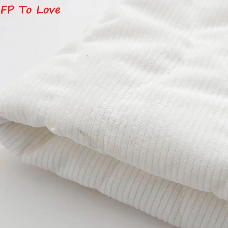 White Grid Cotton Long Coat Corduroy Winter Belt Jacket Woman Streetwear PB&ZA Woman Chic Outwears Stylish