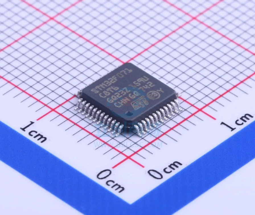 STM32G071CBT6 LQFP48 STM32F100C8T6B LQFP-48 STM32F051C8T6 STM32F071C8T6 STM32F STM32G STM32G071CBT6TR TR Em Estoque IC Novo