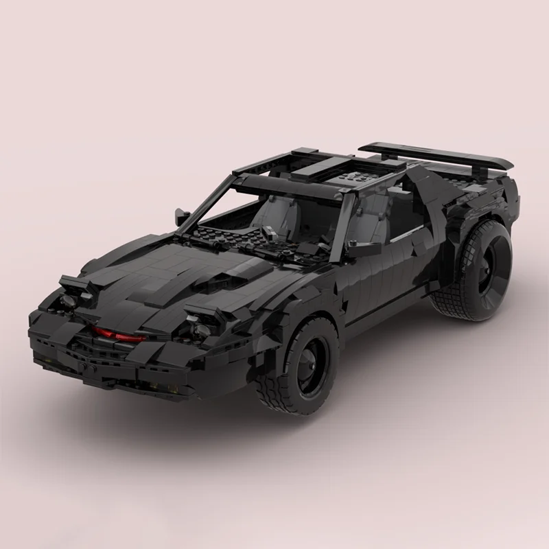 1346 шт. UCS Knight Rider KITT Vehicle Moc 76139 Бэтмобиль Строительные блоки Сборка Модель