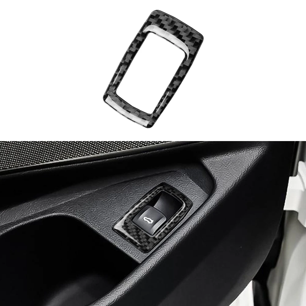 

Car Interior Rear Trunk Switch Decoration Cover Trim for BMW 2019 2020 3 Series G20 G28 325li 330d 335 Accessories Carbon Fiber