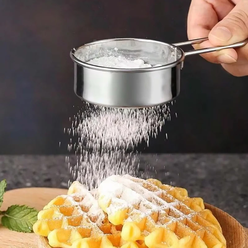 1 шт. сито для муки из нержавеющей стали экран мытья выпечки сахарный порошок сока