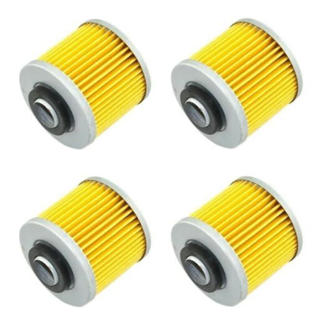 

Four Motorcycle Oil Filter For Yamaha 850 900 920 1000 CC TDM850 91-01 TRX850 95-00 TDM900 02-12 XV920 81-83 TR1 XV1000 81-85 89