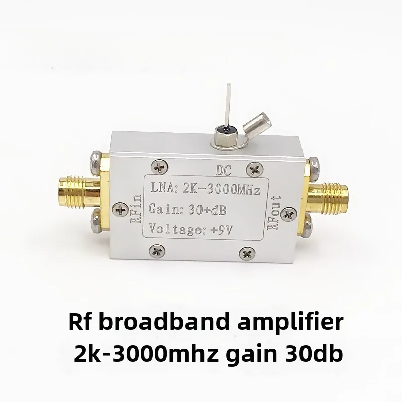 Новый широкополосный радиочастотный усилитель малошумящий LNA усиление 2K-3000 МГц 32