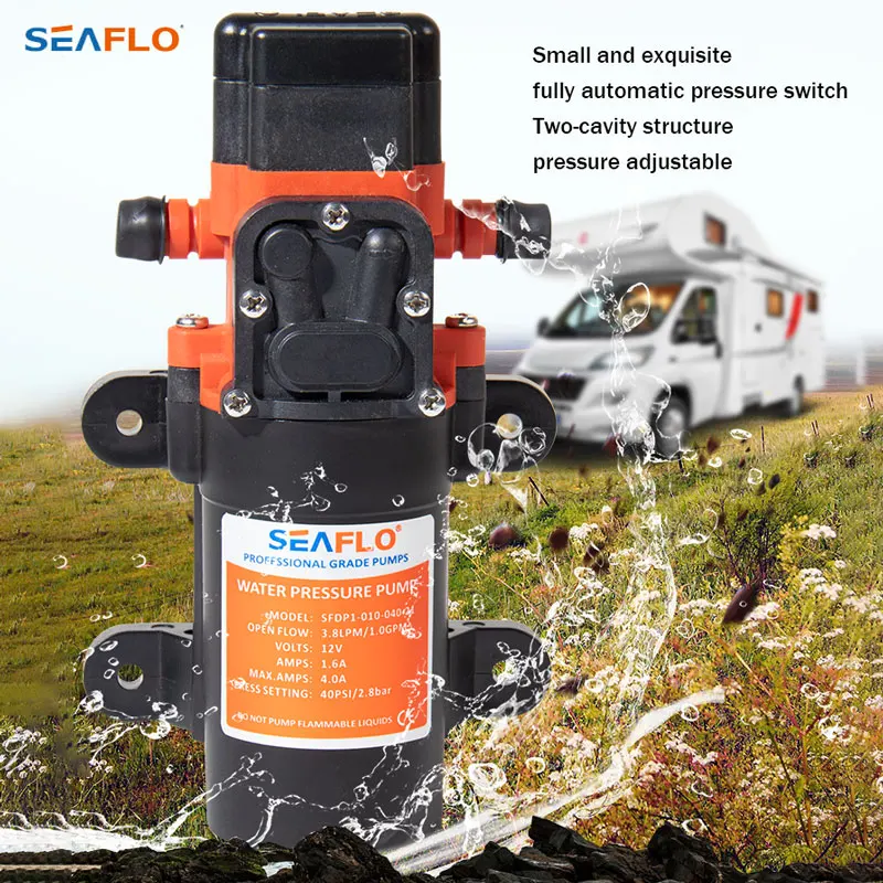 Автоматический насос для пресной воды Seaflo DC 12 В/24 В диафрагменный жидкости на