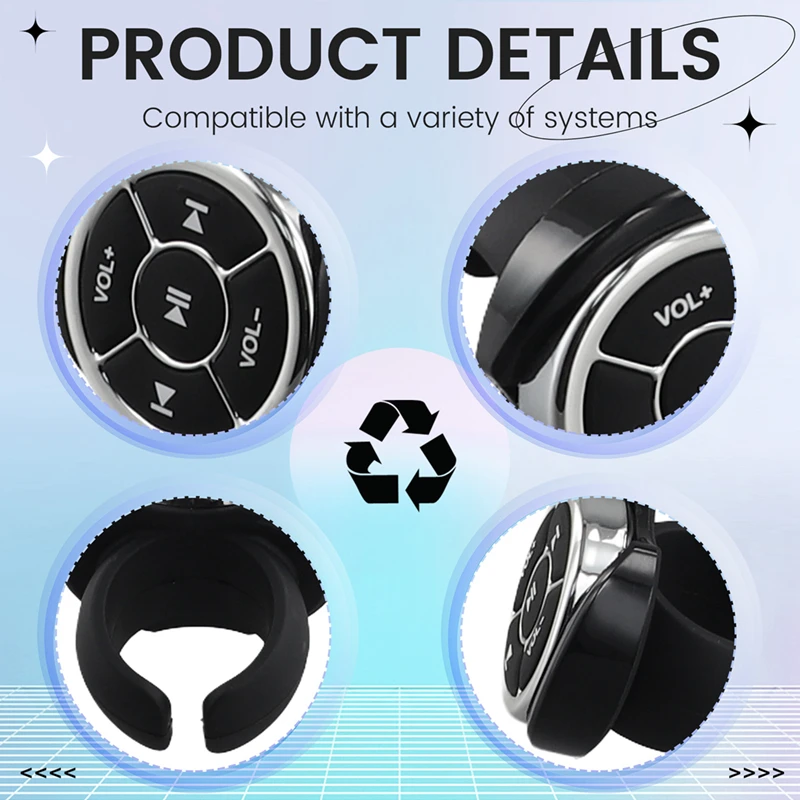 Беспроводной Bluetooth-пульт дистанционного управления для автомобиля мотоцикла