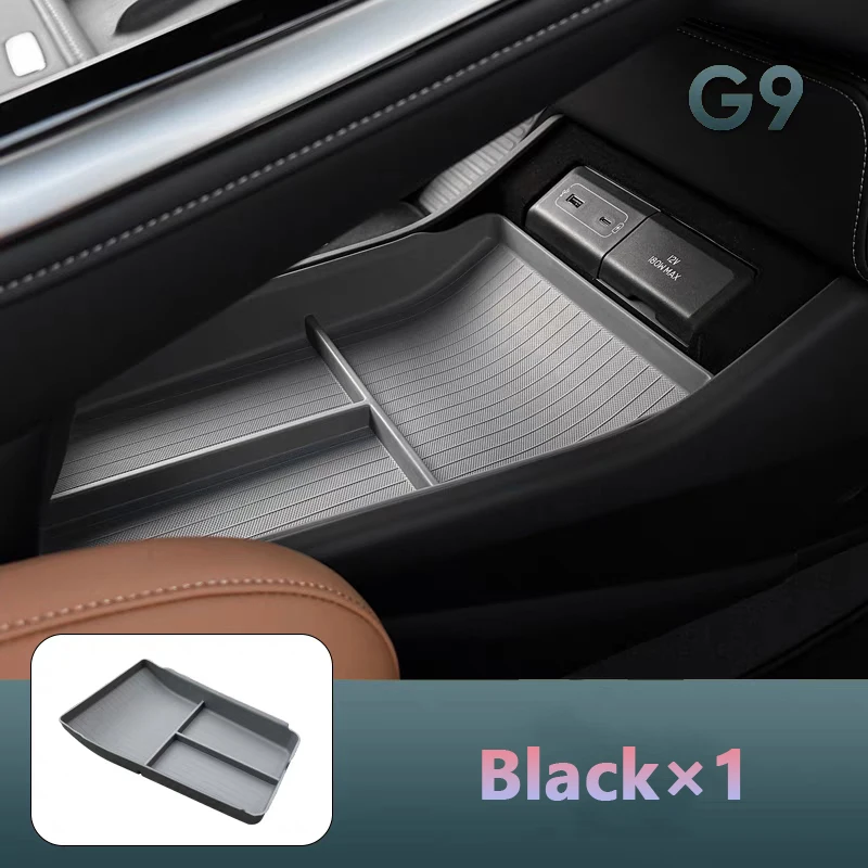 

Для Xpeng G9 2022 2023 2024 Автомобильный Центральный нижний слой ящик для хранения центральный Органайзер многослойный ящик для хранения аксессуары для интерьера ТПЭ