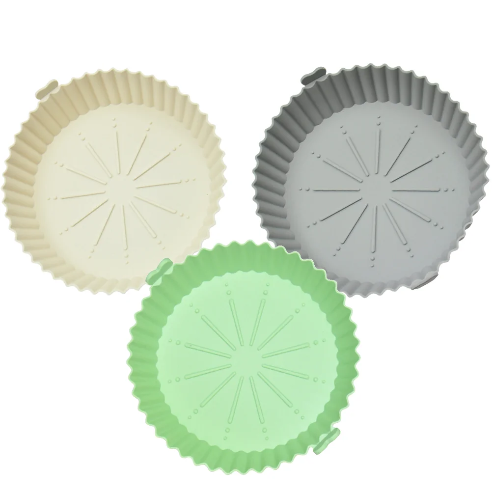 

Air Fryer Basket Silicone Replacement Reusable Pot Baskets Parts Accessories Steamer