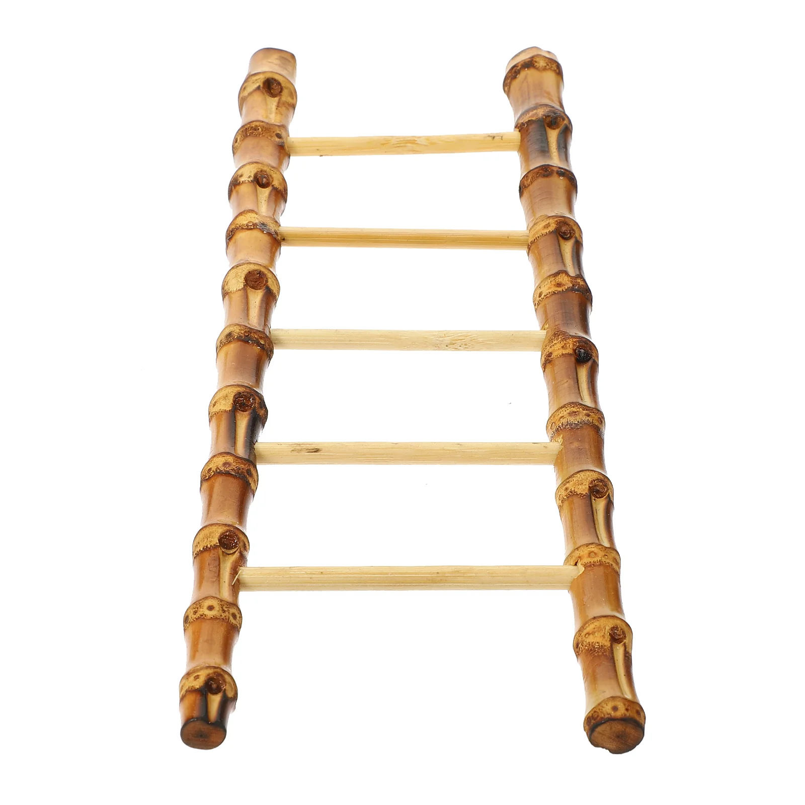 Бамбуковая лестница для сашими модель с композицией искусственные украшения