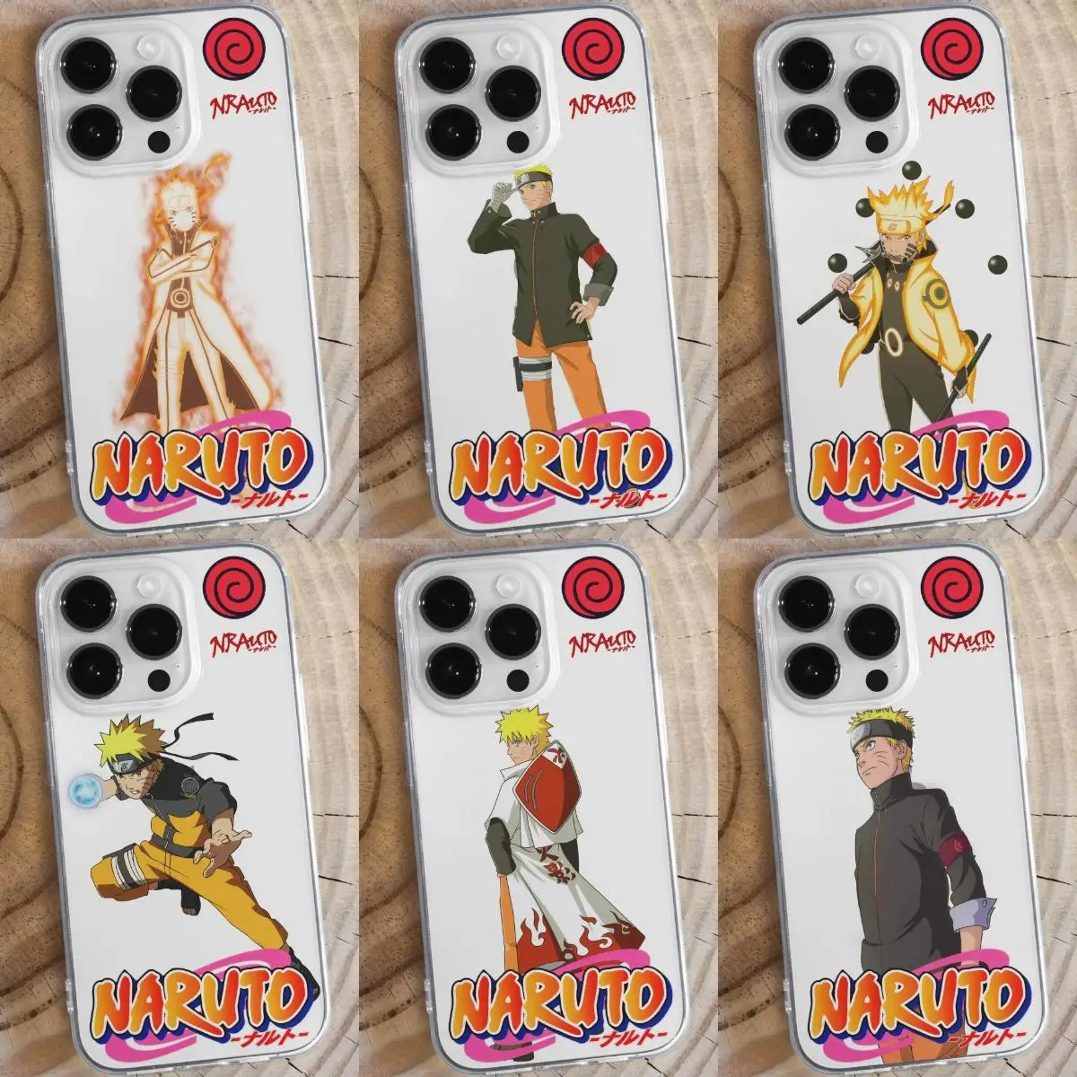 

Naruto Iphone 14 Pro Max Case Ninja Uzumaki Naruto Silicone Fall Resistance Transparent Anime Soft Toys 13 12 11 X XR XS 8 7Plus