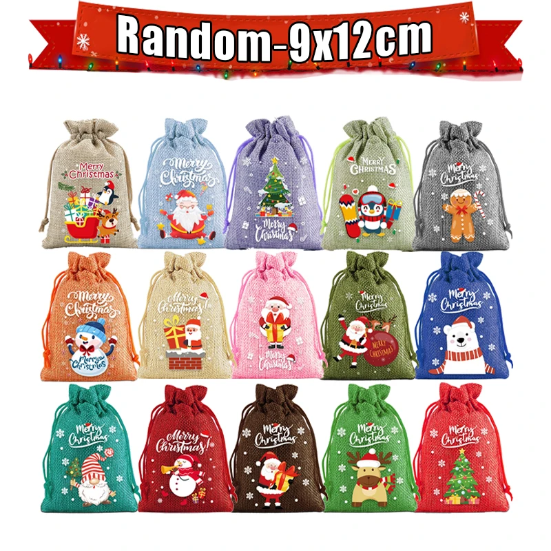 Рождественские сумки для конфет