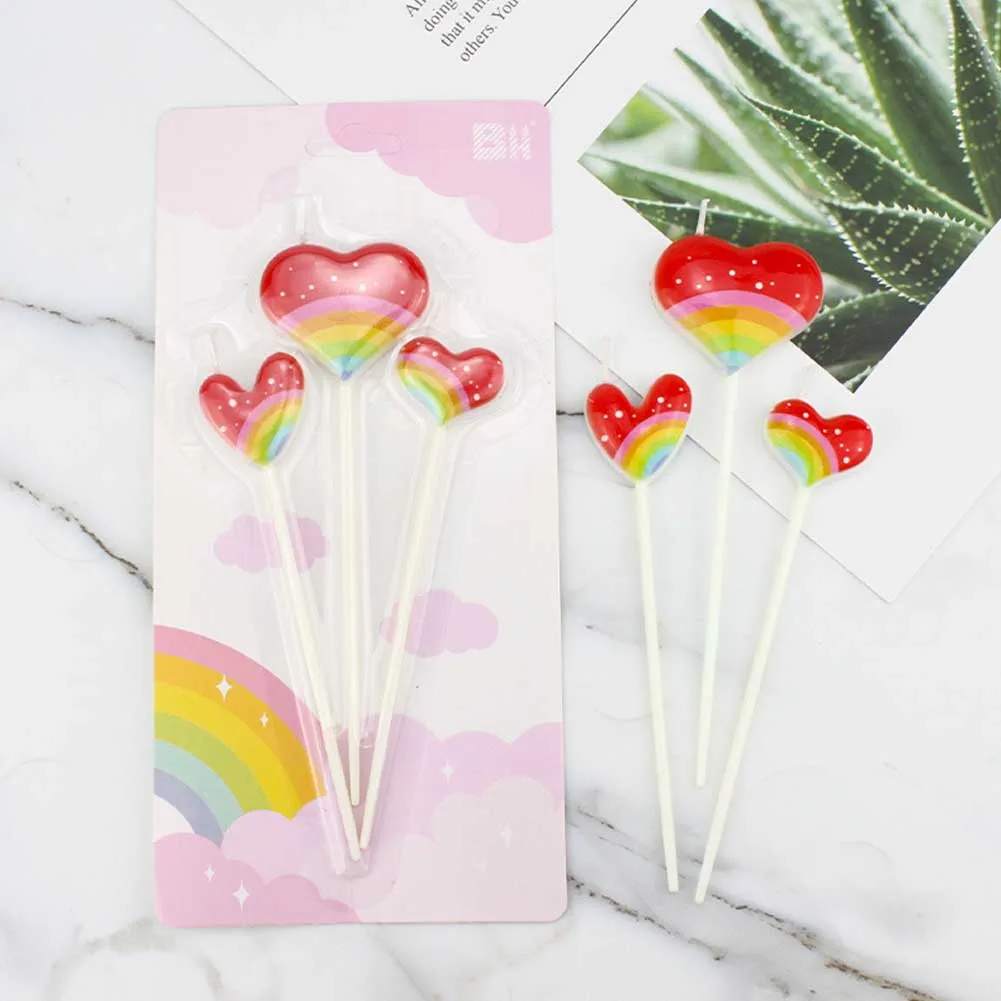 Новинка Золотая свеча в виде звезды для влюбленных на день рождения День Святого