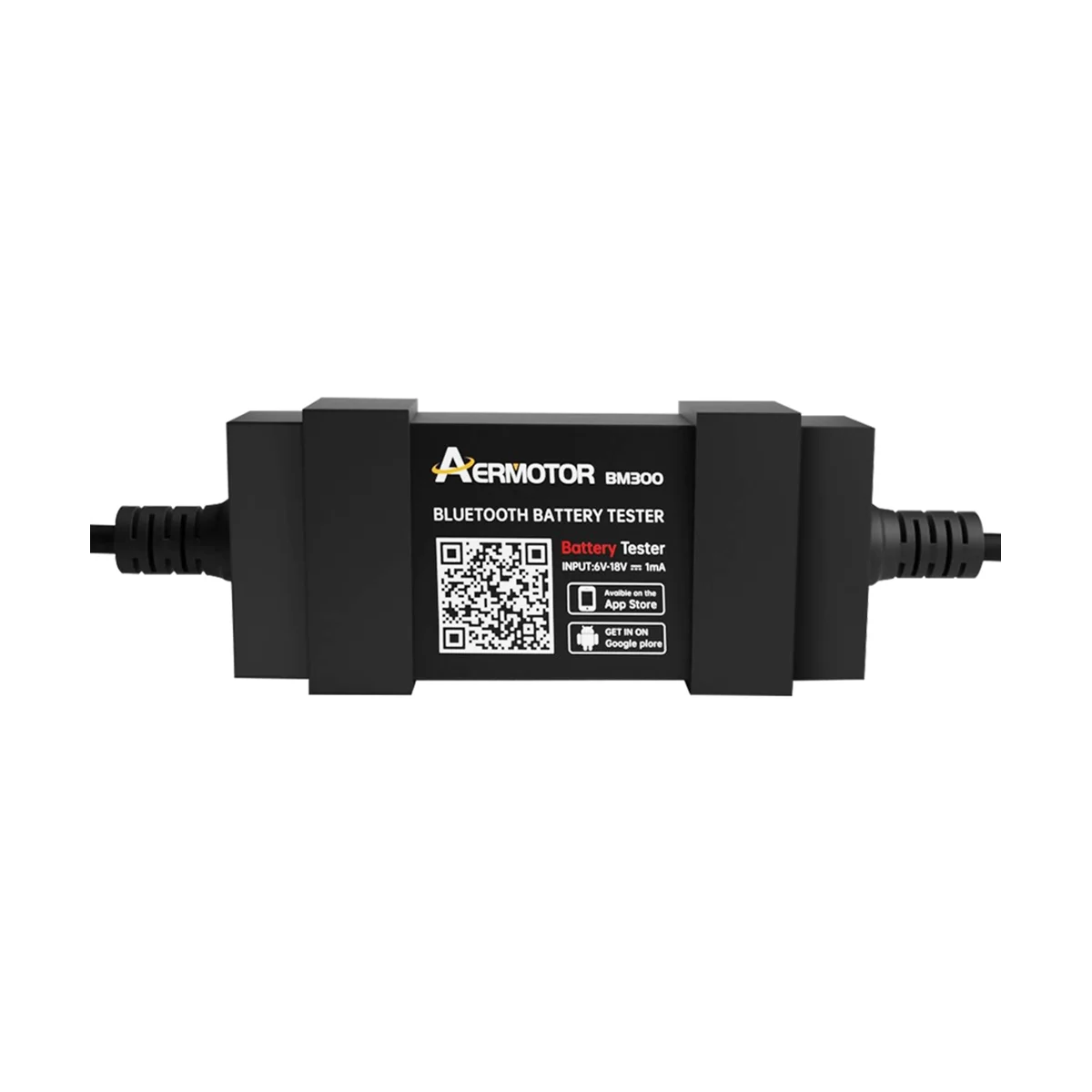 Тестер аккумулятора AERMOTOR BM300 беспроводной вольтметр с Bluetooth 12 В для детекторов