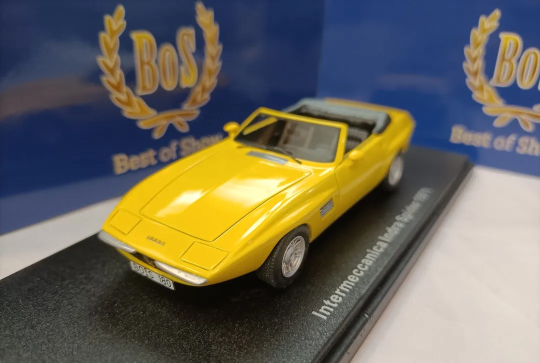

Bos 1 43 Coupe model Intermecannica Indra spider 1971