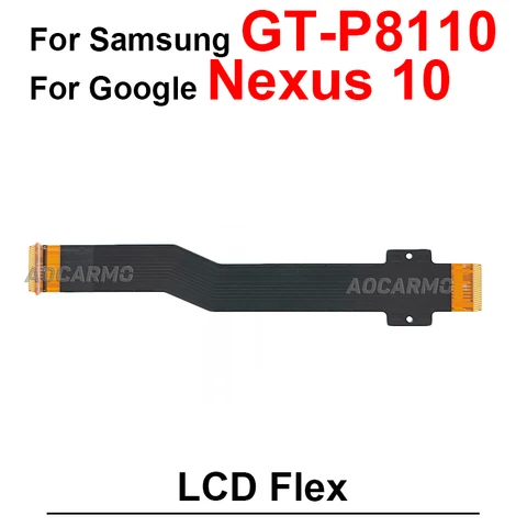 1 шт., гибкий кабель для подключения ЖК-экрана Samsung Google Nexus 10 P8110